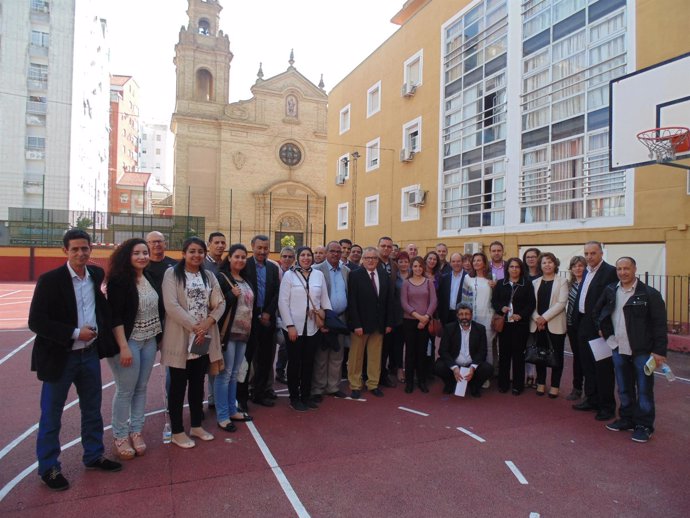 Visita de una delegación de Marruecos a red de protección de menores