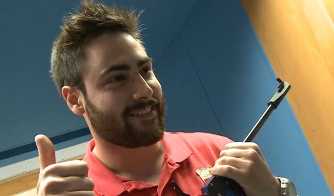 Pablo Carrera Pistola 50M Copa Mundo tiro precisión