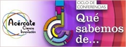 Cartel del ciclo de conferencias