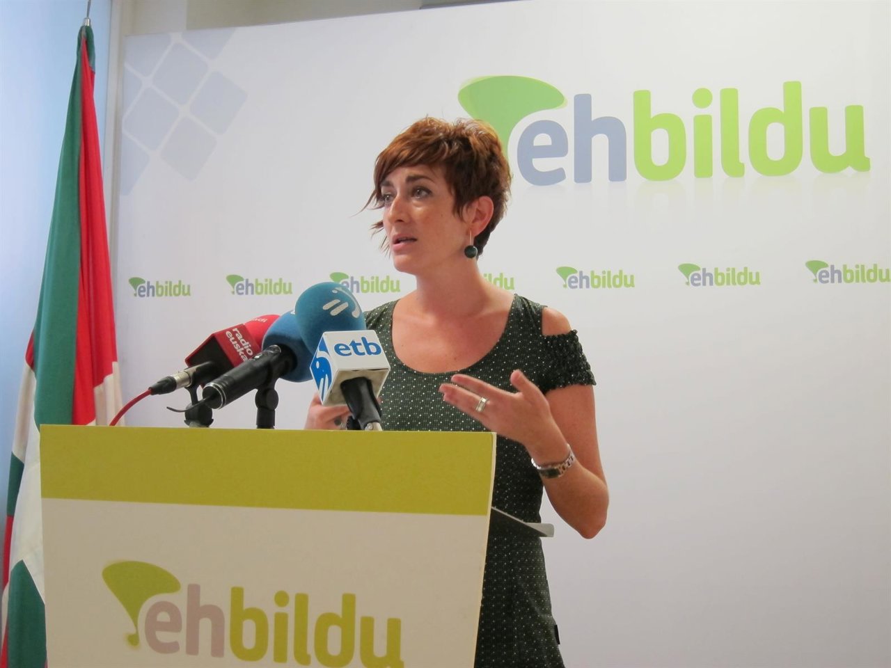La representante de EH Bildu, Bakartxo Ruiz.