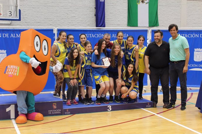Juegos Deportivos Provinciales de baloncesto en Almería