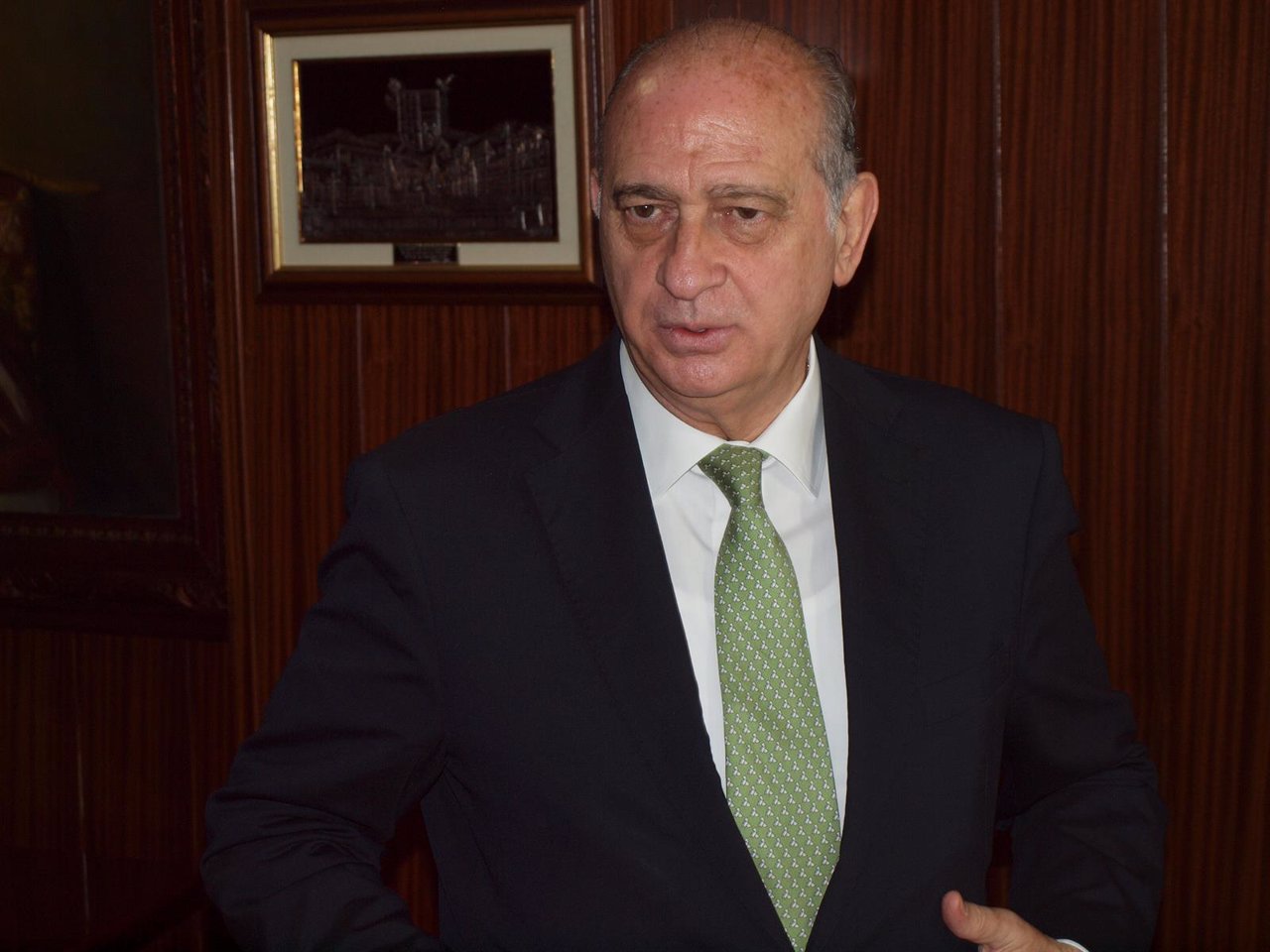El ministro Jorge Fernández Díaz