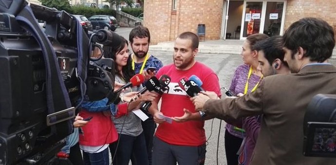 El portavoz del secretariado nacional de la formación, Xevi Generó