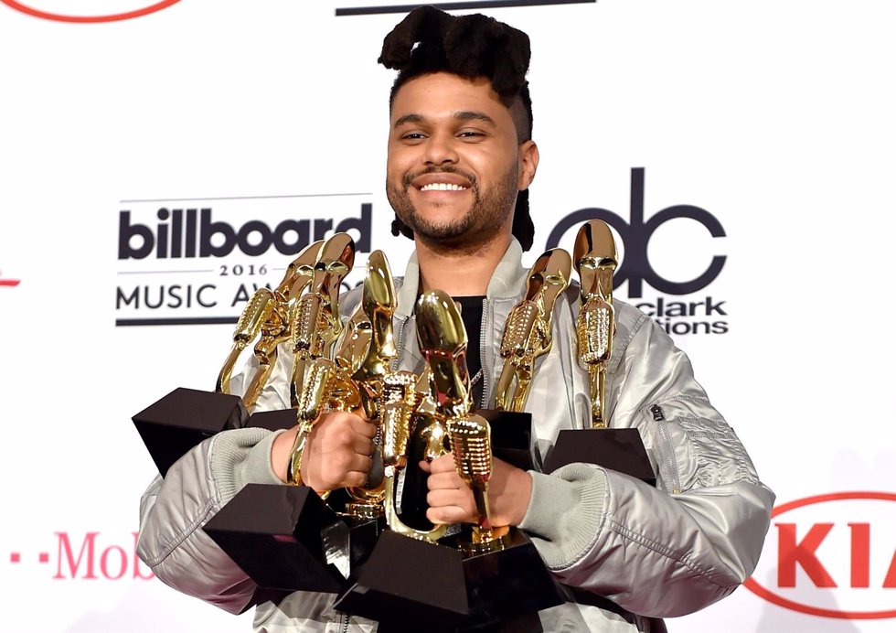 Billboard 2016 la noche en la que The Weeknd arrasó