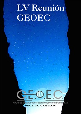 Cartel de la LV Reunión del GEOEC