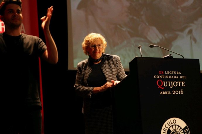 Carmena lee a Cervantes