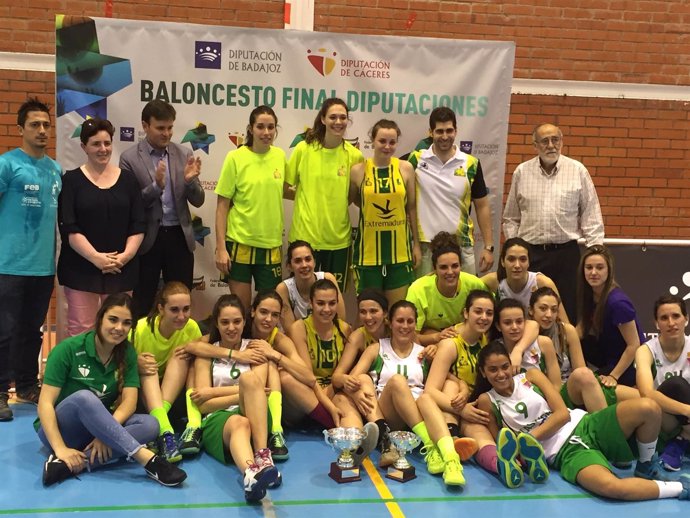 Al-Qázeres, equipo ganador del Trofeo Diputaciones de Baloncesto