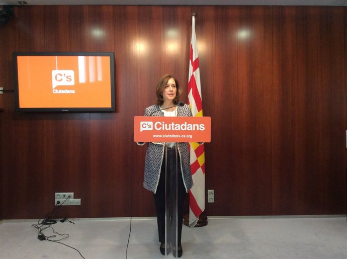 La líder de C's en el Ayuntamiento de Barcelona, Carina Mejías