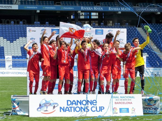El Sevilla FC se proclama campeón de la Danone Nations Cup