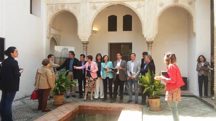 La consejera  andaluza de Cultura, Rosa Aguilar, en Granada