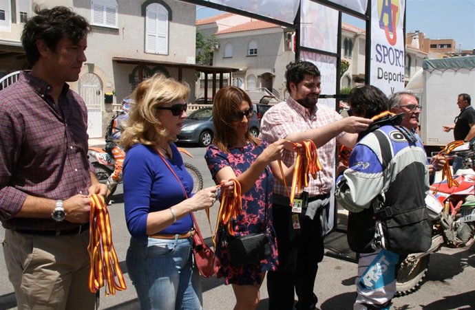 Las medallas de la 'Dessert Adventure' se entregaron en la meta de Aguadulce.