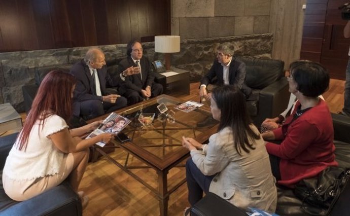 Reunión de Unicef con el Gobierno de Canarias