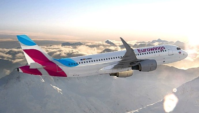 Avión de la compañía Eurowings 