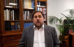 Vídeo en Twitter de Oriol Junqueras