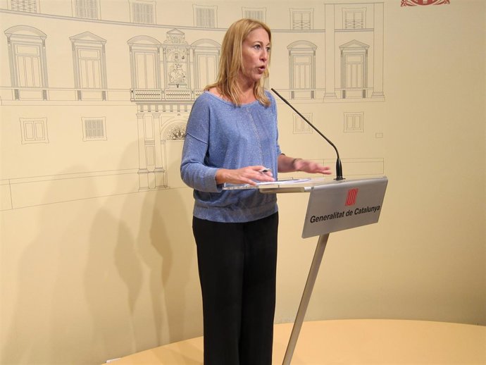 La portavoz del Govern, Neus Munté.