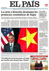 Las portadas de los periódicos de hoy, martes 24 de mayo de 2016