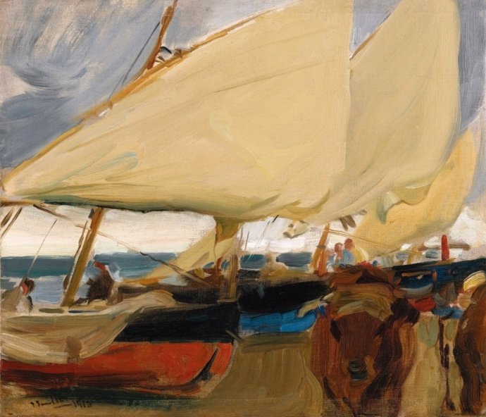 'Playa De Valencia' De Joaquín Sorolla Y Bastida (1910)