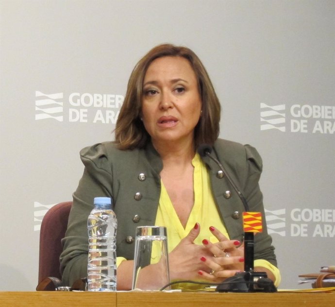 La consejera de Cultura de Aragón, Mayte Pérez