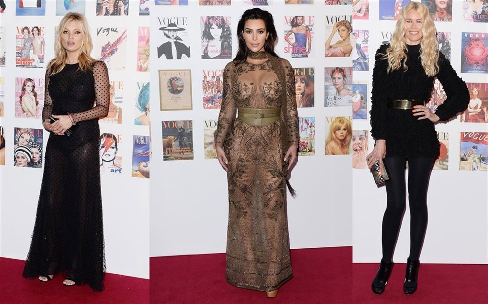 VOGUE 100 KIM KARDASHIAN KATE MOSS Y CLAUDIA SCHIFFER