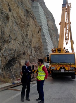Visita a las obras del Cañarete