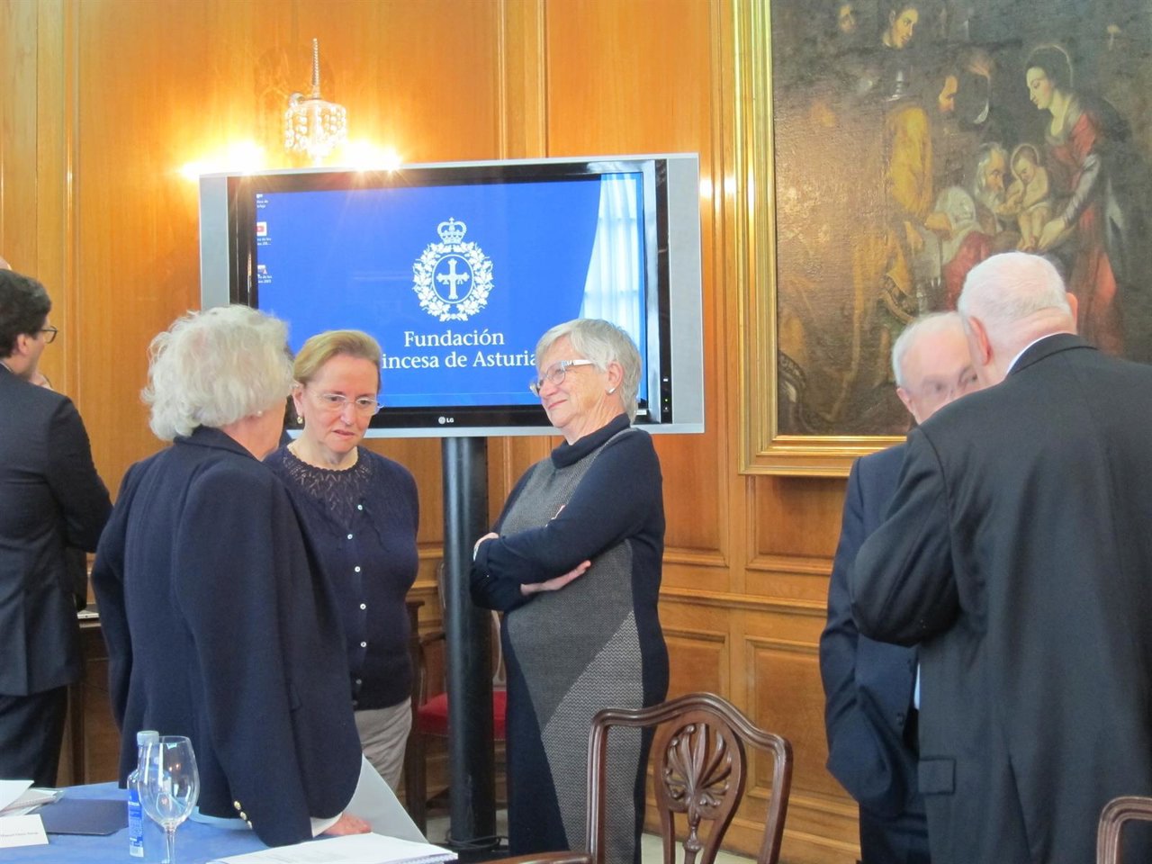 Miembros del jurado.