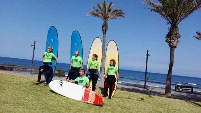 Una de las actividades organizadas por Tenerife No Limits