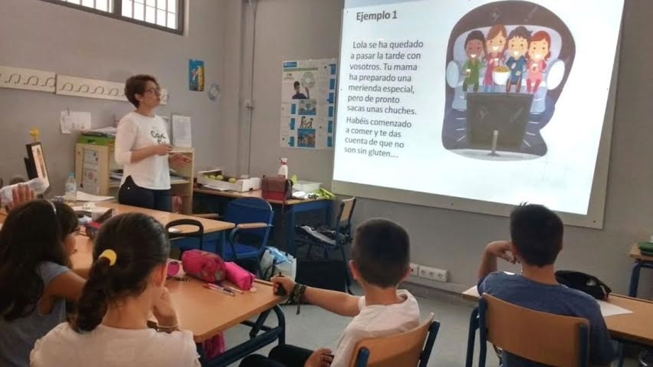 Alumnos aprenden sobre celiaquía