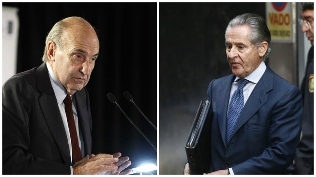 Miquel Roca y Miguel Blesa