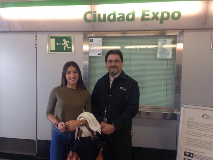 Nota Y Foto Fomento: Metro De Sevilla Alcanza Los Cien Millones De Viajeros Tran