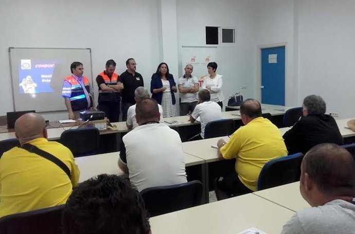 Dolores Amo durante la inauguración del curso