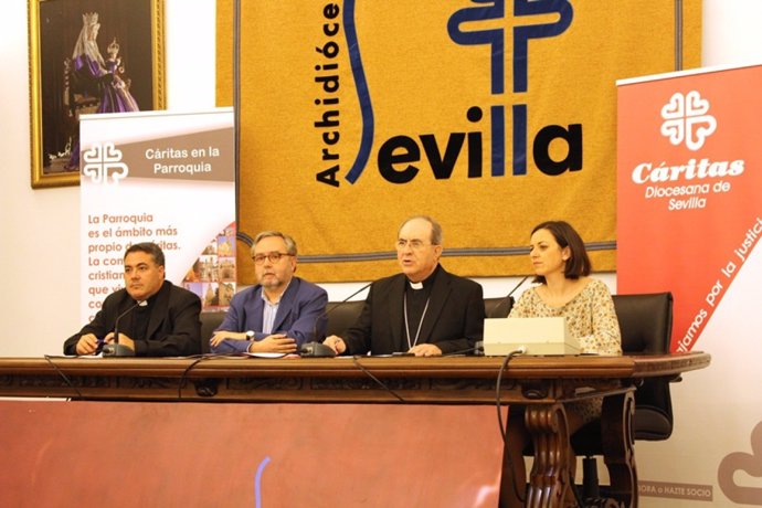 Presentación de la Memoria de Cáritas 2015 en la Archidiócesis de Sevilla