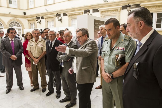 La Diputación acoge una muestra sobre cartografía histórica del Ejército.