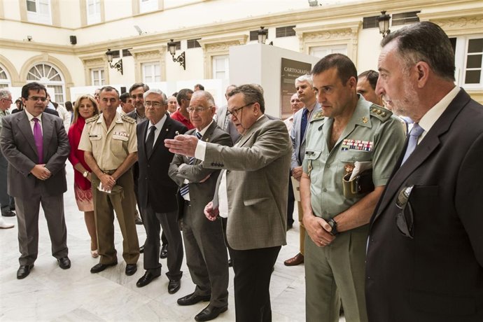 La Diputación acoge una muestra sobre cartografía histórica del Ejército.