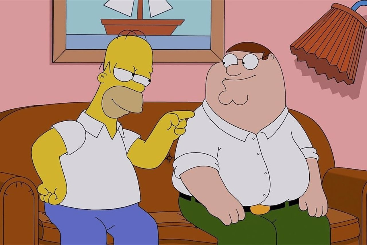 Homer Simpson y Peter Griffin