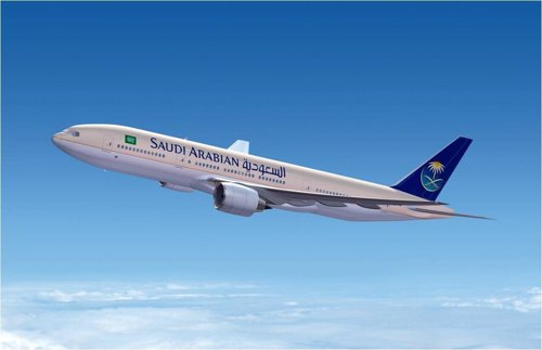 Avión de Saudia Airlines