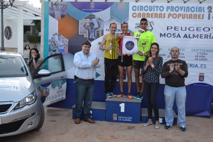 Los ganadores de la segunda prueba del circuito han repetido pódium en Antas.