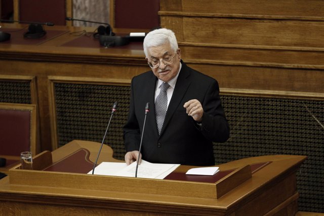 El presidente palestino, Mahmud Abbas