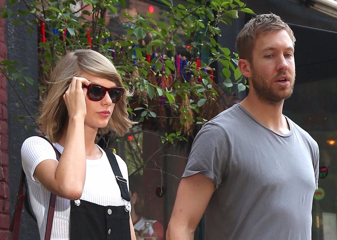 Taylor Swift y Calvin Harris/ Cordon Press