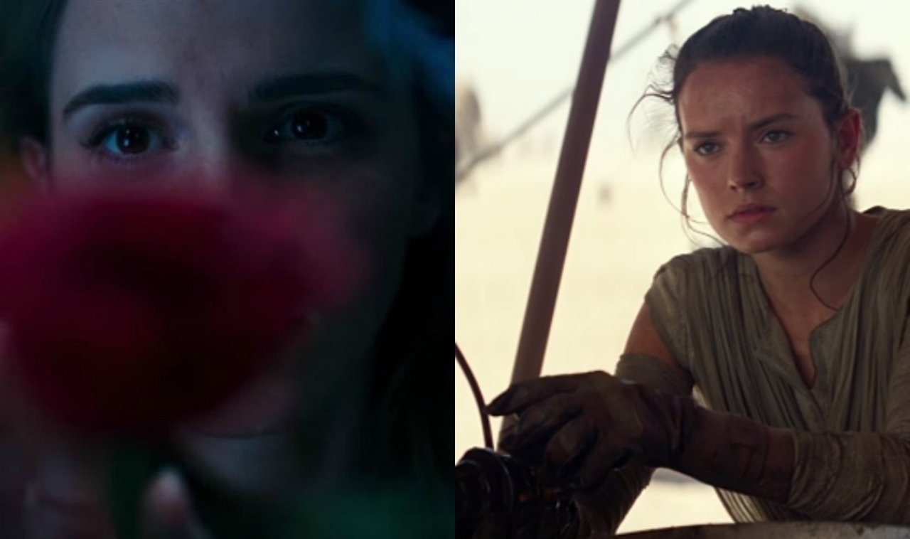 Emma Watson y Rey Star Wars