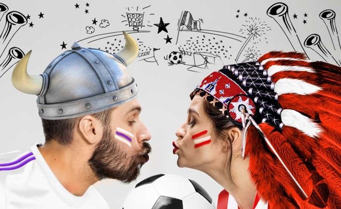 Champions Kiss La Vaguada