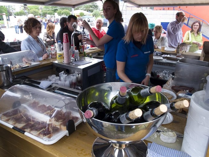 Casetas de San Juan en Maliaño (archivo)