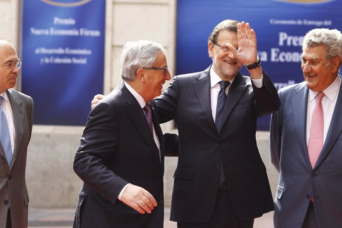 Mariano Rajoy y Juncker
