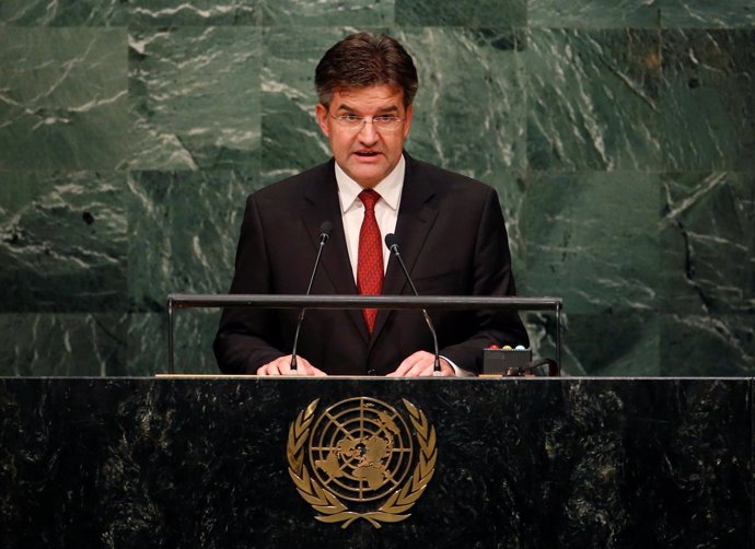 Miroslav Lajcak, ministro de Exteriores eslovaco