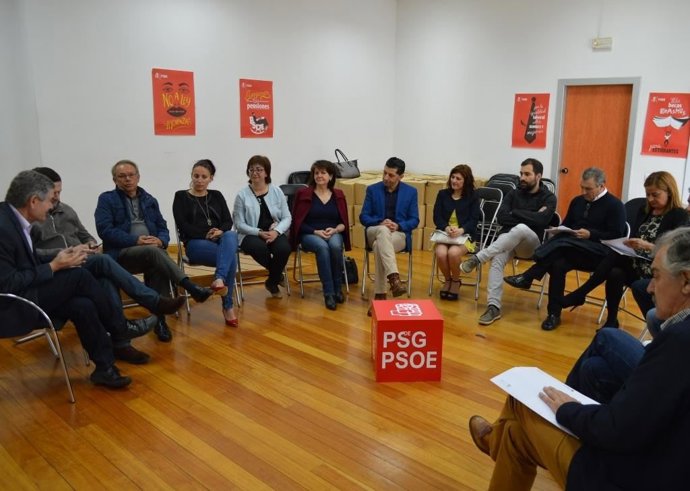 Reunión socialista en Pontevedra.