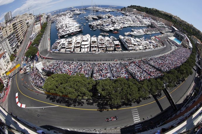 Fernando Alonso (McLaren) en el Gran Premio de Mónaco