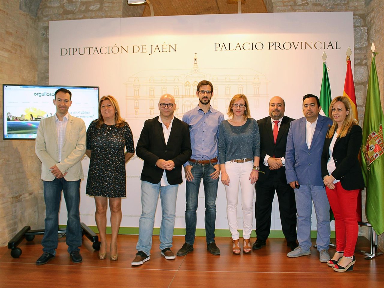 Presentación de las novedades en 'Orgullosos de Jaén'