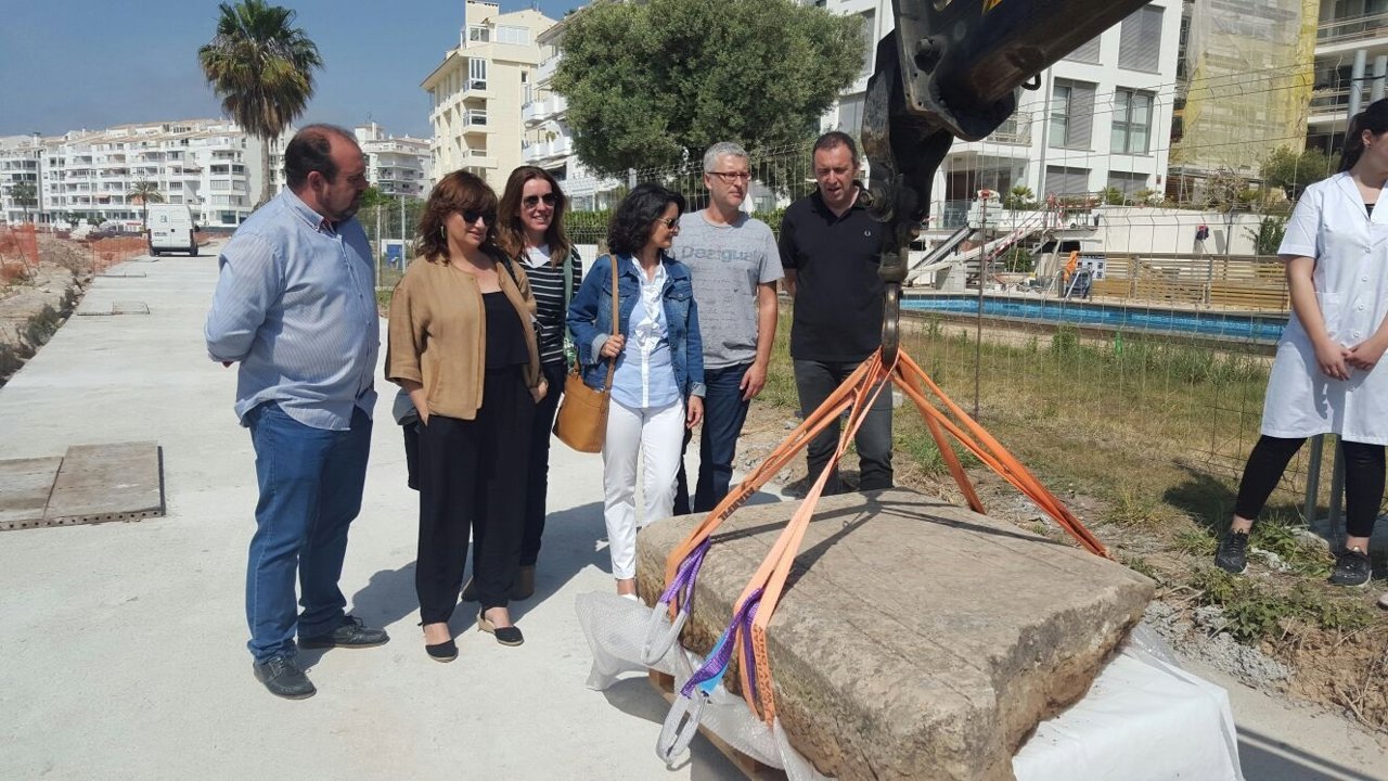 Lápida localizada en Altea