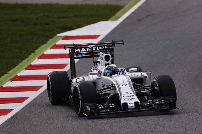 Felipe Massa (Williams) en Barcelona