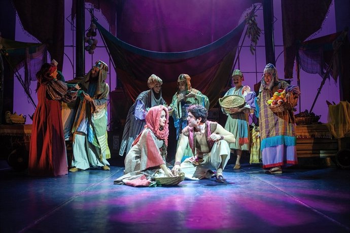 Espectáculo 'Aladín, un musical genial'.