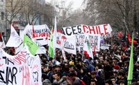 Manifestaciones exprés: el auge de las marchas improvisadas en Santiago de Chile
